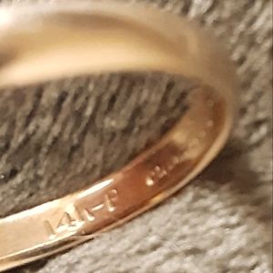 Men's Gold Wedding Band 14k